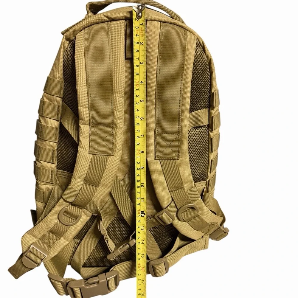 Winchester Tactical Backpack‎ Dooley Enterprises Tan Khaki MOLLE Bag Zip EUC